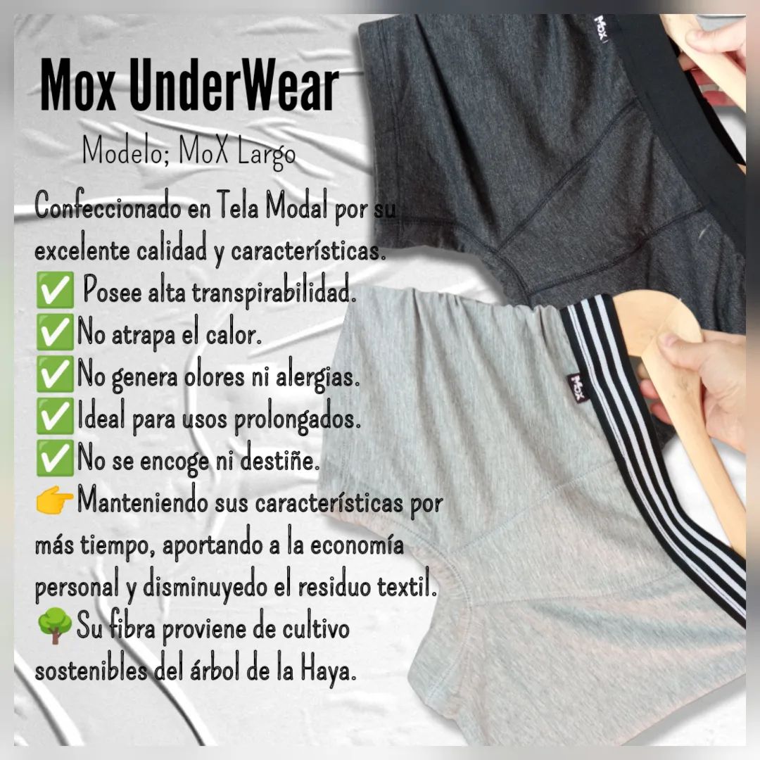 Características MoX UnderWear