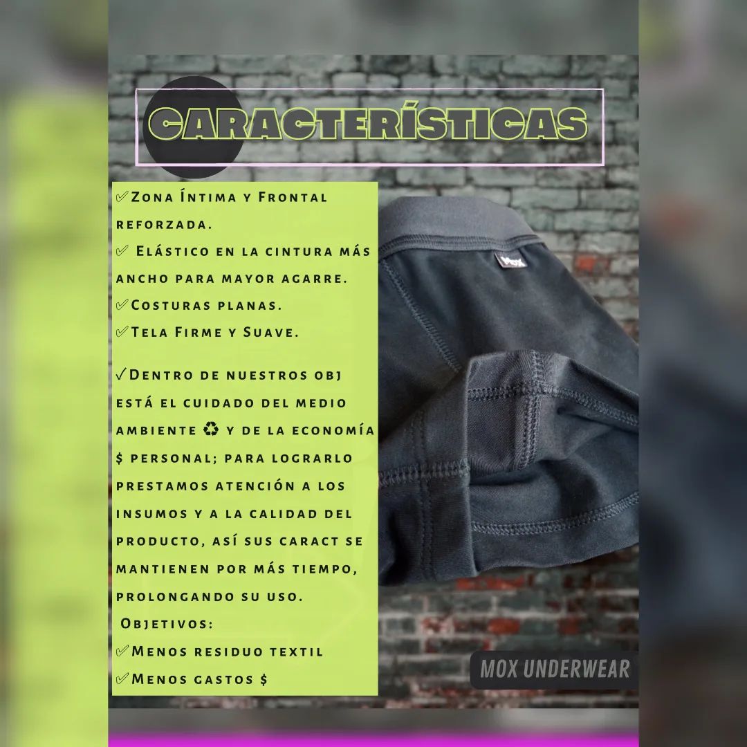 Características MoX UnderWear - Imagen 3